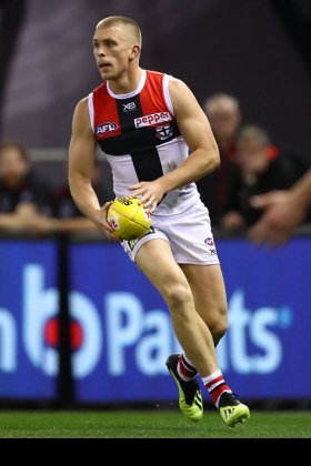Seb Ross increased his fantasy output in each of his first seven seasons, and most senior midfielders keep up a plateau at that point as they have learned how to get the best out of their mind and body. Ross, disappointingly, has dropped several gears in statistical terms since his 2018 peak, to the point where his early 2021 averages are thirty points off his best mark. The advent of Brad Crouch in central midfield for the Saints will not help this situation at all, and he's in danger of not being of much use in any fantasy format, even in deep draft leagues.