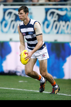 Jack Henry has been preferred over big-name recruit Josh Jenkins to play second fiddle to Tom Hawkins as a tall forward in the past few games, while Geelong bides its time waiting for the advent of Jeremy Cameron. The Cats have been looking for a centre half forward worth his salt to support Hawkins for many years, and Henry ain't it of course. He might be a useful third tall and that's probably why they're playing him up forward now, and he's got a very weak opponent today to cut his teeth on. Worth a look in daily fantasy formats.