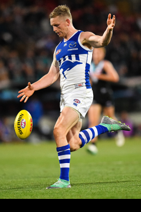 Jack Ziebell has been the focus of a lot of consternation in fantasy circles this week due to his monster score in a loss to Fremantle, where he brought back memories of Joel Bowden in his ability to rack up cheap uncontested disposals as the quarterback of a poor team. However, his role also involves sitting in the hole and copping knees to the back of the head by leading forwards, so you can't chip him for courage. He is a must have in fantasy competitions this year as he is almost always where the ball is in North games as they rebuild.