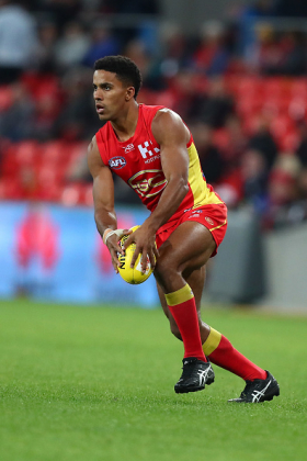 Touk Miller has quietly become one of the most prolific fantasy scorers in the league, lifting his ratings by eight disposals, one mark and two tackles per game. This has led to a massive 34 point increase in his AFL Fantasy scoring, but his Supercoach numbers have only risen six points from an already high level. This points to the fact that his increased workrate is mostly outside the packs racking up uncontested ball, which the Suns have done a lot of this year with the likes of Brandon Ellis and Noah Anderson piling up stats. Can he back it up for 22 rounds, though?