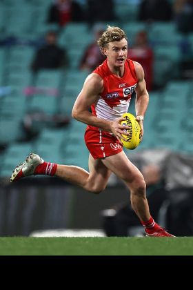 Chad Warner has lasted in the Sydney senior squad while a lot of his fellow youngsters have dropped off, including Errol Gulden this week. Warner has more than one preseason under his belt, though, and his role in central midfield is more conducive to consistent scoring. While most fantasy trading activity this week has understandably centred on Gulden, it would be wise to also plan for offloading Warner in future weeks as he may last the longest of the current crop of Swan kids but there's no guarantee he'll last the full 22 rounds, let alone until the byes.