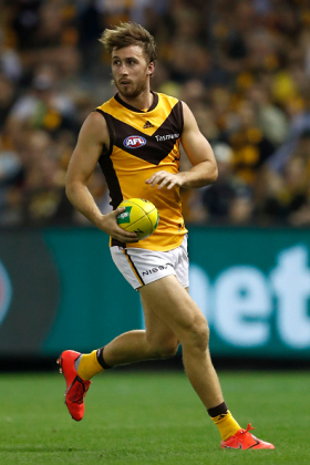 Tom Phillips looked like a million dollars in preseason and has duly played every game on a wing for Hawthorn this season, but like the team itself he has failed to live up to expectation and is now looking rather over appreciated. Fantasy coaches can declare him a bust by this point, a player they bought in the hope that he would graduate to premium status but who has gone missing for too many quarters when the inside mids who feed him get belted. This is perhaps a lesson not to rely on outside players in poor teams, of which Hawthorn is definitely one.