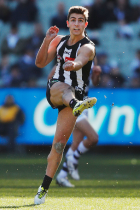 Josh Daicos has different qualities as a football to his old man Peter, and he has moved from attack to central midfield more and more over the course of 2021 as injuries have thinned out the ranks in the engine room. He is capable of racking up centre clearances, as in the early parts of the Anzac Day clash, but his worthiness for fantasy purposes is whether he can develop the stamina to get to more contests around the ground to accumulate stats. In the short term, he's not a bad stepping stone option, particularly with the Magpies' late bye.