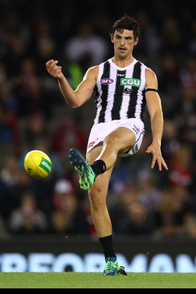 Scott Pendlebury has made his way into a lot of fantasy teams this week as coaches look for value in their best 18 on the run home. He is now settled into a half back role, using his natural talents of positioning, poise and accumulation to bring the footy out of defence multiple times per quarter. Collingwood's midfield is in transition and Pendles looms as a late-season analogue of Aaron Hall, who similarly has a lot of work to do rebounding a footy that pings inside defensive 50 a lot from an engine room dominated more often than not by the opposition. 