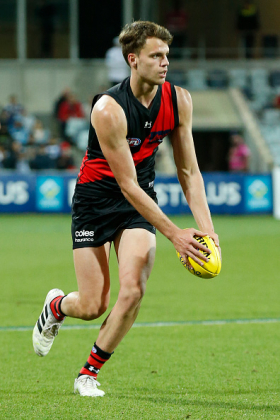 Jordan Ridley is part of an Essendon backline which is coping okay with the switching of Cale Hooker to a permanent forward position, with James Stewart and Jayden Laverde going back and a few kids rounding out the tall defender stocks. Ridley's best game is similar to Nick Haynes or Tom Stewart where he can zone off from smalls to intercept rather than having to play back shoulder on a tall, and the Bombers selections have reflected that for the most part this year despite some injuries. His disposal rates have ticked up by four this year, adding upside to his premium stocks.