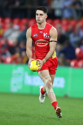 Brayden Fiorini is one of a number of Gold Coast Suns who have been wallowing in the twos while the senior side is populated with the next breed of draftees. Like Will Brodie and Alex Sexton, he might be in danger of seeing his AFL career peter out at the end of his current contract if the club continues on with its policy of turning over the list to find a winning combination. Fiorini has shown in past years that he can find the footy, but can he run both ways and be part of a functioning all-team defensive structure? Today he gets a chance to prove it.