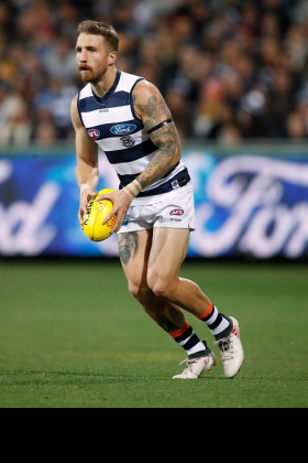 Zach Tuohy made his name as a back flanker for Carlton and then Geelong, but over the past two years he has spent a lot of time using his prodigious kick to deliver the ball inside 50 and add a few more goals himself off a half forward flank. His scoring in both positions can be flaky, making him frustrating for use in draft fantasy but always worth a look in daily fantasy. Today's opponent Richmond has lost a lot of soldiers and is carrying a lot of starts going at half rat power, so there may be some rich pickings for the Cat forwards. Or the old Tigers might lift, who can tell?