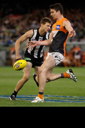 Sam Taylor is not any sort of fantasy player on his own, being one of those back-shoulder centre half backs who rarely leave defensive 50 on the rebound to join the link play in the recent tradition of Daniel Talia. His presence in the GWS team after an injury lay off, however, is relevant to fantasy coaches because he frees up those around him to play more comfortable roles, with Nick Haynes probably most important among them. Isaac Cumming, Harry Perryman and at time Lachlan Ash score better when Taylor is there, as well.