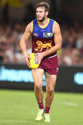 Grant Birchall has been a great player for a long time, though the first part of his career at Brisbane was hallmarked by injury. He has now got continuity back into his footy, and is the plan B for rebounding for the Lions when teammates can't get the footy in the hands of Daniel Rich. In this role he is more capable these days of the odd kick clanger than when he was at Hawthorn, in an age of footy where there is more pressure on the ballcarrier. As a fantasy asset he is of rare daily fantasy use only, if you can pick the rare day when he gets lots of possession.