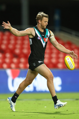 Trent McKenzie was the focus of a lot of heat this week, as he is primed to take on Tom Hawkins once again. Port Adelaide's 21-point loss to Geelong earlier in the season can be directly ascribed to the one weakness in their structure, which is a lack of big tall bodies in the backline to stand on good key forwards. Five to Cameron, four to Hawkins ands three to Rohan that night set up the win for the Cats, and the same matchups will start the match again with McKenzie, Aliir and Jonas trying to hold them at bay. Of course, pressure on the midfield will be a massive factor.