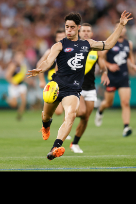 Adam Cerra made the big move from Fremantle in the off season to a Blues side which has needed dependable inside help for Patrick Cripps for a good long while now. With Sam Walsh doing his best work on the outside and Ed Curnow ageing, Cerra and fellow trade-in George Hewett give Carlton a different mix at the coal face, which will hopefully lift the ratings of the entire team. Fantasy coaches wonder if he has already found his ceiling a la Dylan Shiel or whether he has another gear to go. His lack of popularity in fantasy suggests most think the former.