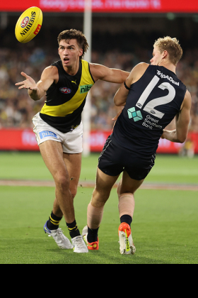 Josh Gibcus was a highly-rated junior and duly went fairly early in the 2021 draft, going to Richmond which was looking for some key defender talent so much that it committed early to playing him from the start of the 2022 season. This made him popular in salary cap competitions where rookies with job security are always in the mix, but his campaign so far has been a lesson in why fantasy coaches usually look beyond key position players for value in rookie stocks. He is a slow burn at best, with not much potential for a break-out game to really pump his cash generation.