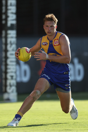 Alex Witherden could not get going in his first campaign for West Coast last year after transferring from Brisbane, but after missing round 1 this year he has peeled off three very good fantasy scores off a half back flank despite a merry-go-round of personnel in front of him. After a stellar debut season he never really fit in to the way the Lions wanted to play, and he has again had to relearn how to slot in to the Eagles zonal structure. He bears watching by fantasy coaches because if he keeps this form up, he is still undervalued as a potential top 6 fantasy back.