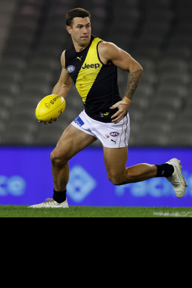 Jack Graham is a B-rotation midfielder at a club that under coach Damien Hardwick has not placed much emphasis at all on ball retention. The ethos at Tigerland is gaining territory, halving contests and locking the ball in, meaning that lesser mid names like Graham do not get a whole lot of uncontested ball on the outside like some teams who prefer to emphasise precision disposal skills to find clear targets. This makes him almost unusable for fantasy purposes, lacking even a high ceiling to make him worth a look in daily fantasy competitions.