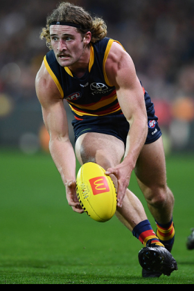 Sam Berry has been rotated through midfield at times for Adelaide this season, more often starting as a small forward but sometimes along with the likes of James Rowe and Josh Rachele given license to run through the centre with some CBAs. For fantasy keeper leagues, is there a chance one of these young blokes will make the upgrade to permanent midfield, as has happened with Zak Butters and Conno0r Rozee elsewhere in South Australia? For Berry and Rowe the answer is probably no, their skills lie more in the area now inhabited by Sam Powell-Pepper.