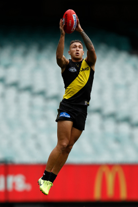 Shai Bolton has been making headlines for mostly wrong reasons in midseason 2022 action, producing a series of poor goalkicking performances and taunting an opponent while running into an open goal to cause even more angst. He has been shifted to the forward line for most of the past couple of months as the Tigers search for the right mix, with the bigger bodies of Jack Ross and Jack Graham preferred at the coalface. His fantasy output has waned as a result, but he might be a sneaky play going into fantasy finals if he can find some form as Richmond chases finals.