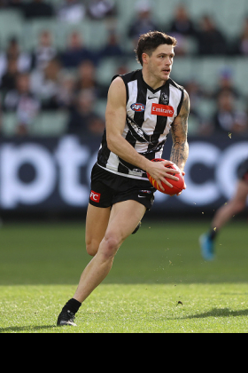 Jack Crisp was in a lot of starting fantasy sides for round 1 of the 2022 season, designated as a back for fantasy but starting in midfield in a side with a lot of younger players who would look to him for leadership. The theory has proven to be less than useful in practice, as his scoring has been variable and disappointing for those seeking a slightly underpriced premium. He will probably not manage to make it into the top six fantasy backs by season's end, but at least he wasn't a massive bust that would have derailed your campaign.