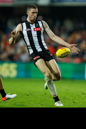 Darcy Cameron was the subject of a lot of conjecture going into last week as Brodie Grundy loomed large at the selection table and fantasy owners might have gotten cold feet due to his short-term value as lead ruck for Collingwood was about to dry up. Grundy didn't end up playing but Mason Cox took most of the ruck work which destroyed Cameron's scoring. With Cox now out for this week as well are we to see another spike in his scoring after the blip last week? If you have the luxury of trading him out, you probably have already. Others may deathride him to the end.