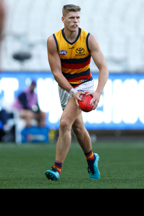 Nicholas Murray has come through the rookie list as a late-blooming mature-ager to almost cement a spot up the defensive spine for the Crows. Blessed with a brain quicker than his legs, he is best suited as a back-shoulder defender capable of intercepting poorly-delivered balls intended for his opponent, much in the manner of former Adelaide stalwart Daniel Talia. He is keeping Fischer McAsey out of the side at the moment, and has mostly played CHB with a few games at FB in stead of Jordon Butts. Not a fantasy player, but a best 22 pillar for a developing club.