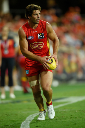 Levi Casboult has been a genius recruitment for Gold Coast over the off season, slotting in as replacement for the long-term injured Ben King and doing about as much as could be asked of a man playing full forward in a side with midfield supply of intermittent quantity and quality. His fantasy output is that of a classic key position player, too reliant on goals to be much good for fantasy usage, but he brings teammates into play with his contests including countless Chol chances over the back plus an increasing number of Rankine crumbs.