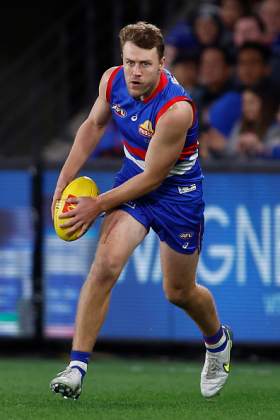 Jack Macrae was the subject of fantasy media speculation this week after his centre bounce attendances suddenly dropped away, making those with long memories think of the days when he used to start on a wing and tend to sheepdog contests. We thought he had put that behind him, but Luke Beveridge has always been a thorn in fantasy coaches' sides and he may have done it again here. Perhaps it's just a one-week freshener and he'll be back to the coalface this week... that's the dice you roll when you go with one of Bevo's boys in fantasy competitions.