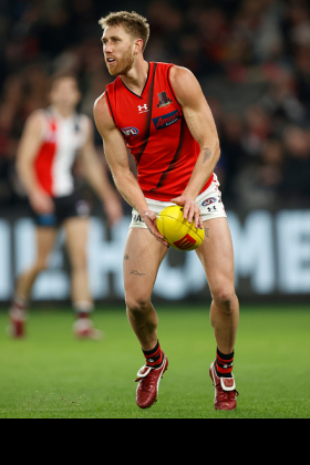 Dyson Heppell is coming towards the end of a long career at Essendon and has been in the news lately as the club has low-balled him on his next contract offer, leading some to conclude that they are gently tapping him on the shoulder to spend his twilight years at an expansion club. Apart from the drugs saga, Heppell's time at Bomberland has mostly been spent behind the ball, first as a nominal half back and then in midfield as a mop-up merchant cleaning up backwards of the centre. One wonders if the Dons would be a better team without Hep's handbrake.