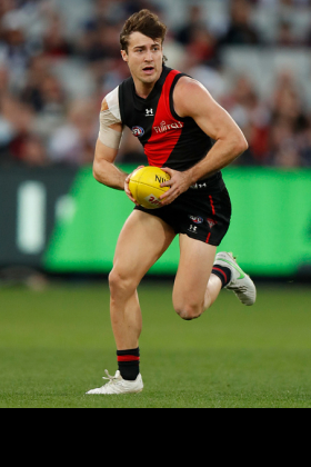 Andrew McGrath has gone on a journey during his short AFL career from half back to inside midfielder, with the big body of a player who should excel in the clinches but the gamestyle of one who is better suited to outside work. He hasn't quite gone to the next level yet, and maybe the key to his best self is figuring out what the best mix of corridor and wing is going to bring out his A game. Essendon's inside mid brigade is going alright post the retirement of Jobe Watson, and maybe a flank role might be in his future. Fantasy owners watch on with interest.