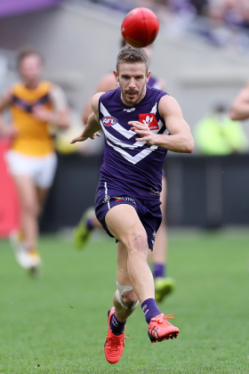 Samuel Switkowski is one of the premier front pressure merchants in the AFL but has been missing from the Fremantle side until recently with injury issues. His two games leading into finals have been nondescript with not much in the tackle column, but the Dockers are going to need him to return to his elite best in that area if they are to quell the rebounding prowess of the Bulldogs in tonight's sudden death match. A goal or two wouldn't hurt either, in a side running with a converted backman and a second-gamer supporting Rory Lobb in the tall forward department.