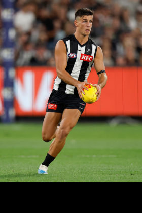 Nick Daicos was the revelation of last year's fantasy season, becoming a keeper in all competitions starting off a half back flank and lifting the Magpies a kick away from the Grand Final. In round 1 this season he came up against Geelong who don't tag, but that is certainly not the case with this week's opponent in Port Adelaide, who have a few options if they wants to send a tagger to shut him down. His weight of quality possession is making it inevitable that hard tags will go to him, which is when we will see what his fantasy scoring floor lands.