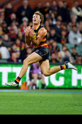 Luke Pedlar has been a decent cash cow for fantasy coaches in 2023, a medium forward playing a high role with the plus-sixes that come from link work his main source of point scoring. That's the model for the perfect forward rookie, as forward pockets can go missing for entire games and young key position players often lack the stamina and strength to keep contesting all game no matter how talented they are. Like Kade Chandler yesterday, however, when winter comes those kinds of players need to find another source of scoring as the weather turns more slippery. 