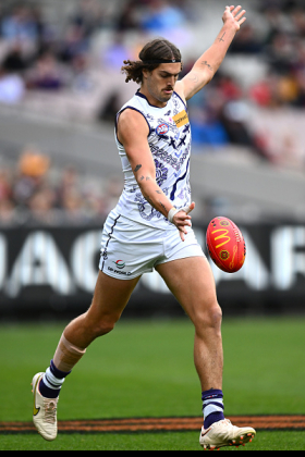 Luke Jackson has been on a tear lately, starting with the Hawthorn game in round 8 when he was in his usual forward/ruck role and continuing on when moved to lead ruck to cover injury to Sean Darcy in round 11. He still put up a respectable score on Darcy's return in round 15 with three goals against the Dons, but last week was a mare with just eight touches and one behind in a loss to the Bulldogs. That was comfortably his worst fantasy score of the season, so is it a blip or a pumpkin moment? His owners will be watching keenly to see if he can put up numbers on Carlton.