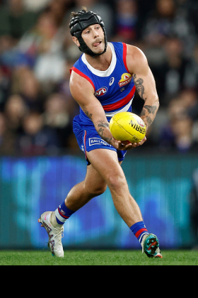 Caleb Daniel has been moved from half back to an on ball role in recent weeks, part of Luke Beveridge's endless merry-go-round of rotating his stars through midfield and out to the flanks and back again. With Jack Macrae and Bailey Smith currently starting outside the square, the pressure is on Daniel to be the fourth member of the centre square group alongside  Bontempelli, Liberatore and Treloar. Maybe his time there is already scheduled to end when Bevo decides to throw the magnets around again. Job security at Whitten Oval under this coach is never 100%.