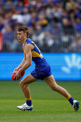 Brady Hough probably only got his chance to win a best 22 spot for West Coast through its disgracefully long and deep run of injuries, but he has probably done enough to earn it as things stand at the back end of his second senior campaign, especially with the looming retirement of Shannon Hurn. Like Bunga, he can compete in the air with talls and on the ground with smalls, though he doesn't have a trick in his bag like Hurn's booming kick. The cupboard is mostly bare at West Coast at the moment, but this is one asset they need to hold onto while they rebuild.