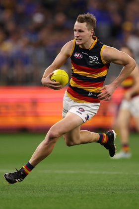 Jordan Dawson was one of the premium fantasy players in the league coming into season 2024 and while his basic statistics have been more than serviceable, it is in Supercoach where his thousands of owners are wondering what they have paid for. The problem is kicking efficiency: a gun renowned for his quality by foot has had a shocking run of games where his accuracy has deserted him. Is the problem upfield, where Taylor Walker has had an equally unimpressive start to the season? Is Dawson carrying an injury? Or is he just horribly out of form? His owners are fretting.