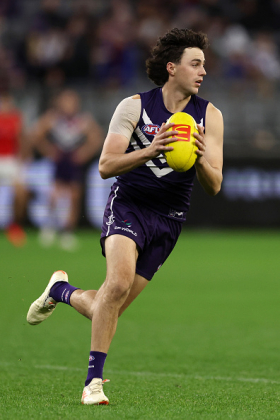 Jordan Clark has been the subject of some speculation this week among fantasy coaches as to whether he is legit, meaning whether his early run of good form is going to continue through a whole season. Fremantle's half back line shares the ball around a lot, perhaps to the team's detriment at times as they attack too slowly, but it seems Justin Longmuir is determined to pick targets with precision rather than go helter-skelter upfield on rebound. Everything points to Clark being the real deal, apart from his lack of personal history as a consistent premium scorer.