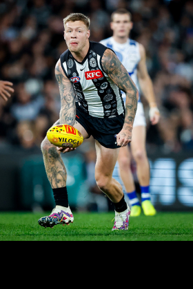  has not been the only Collingwood player to look like he has been suffering a literal hangover, trudging about the field in one of the earliest starts to an AFL season ever as if he's carrying the premiership cup on his back. He has been very fantasy-relevant at times during his career, and if you think Hawthorn's C-grade midfield is the perfect tonic to wake him and the rest of the Magpie engine room up, you might even get on board today as the Carringbush try to lift themselves out of the 0-3 hole they started from. 