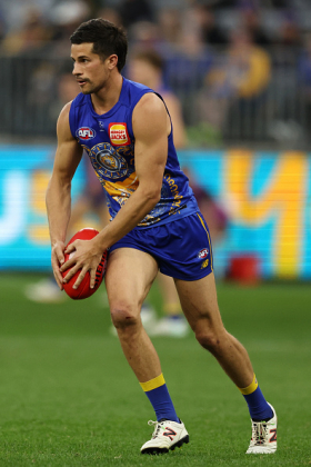 Liam Duggan is a leader at the West Coast Eagles these days, another muscled behemoth who seems to roll off a production line in the west, including a scraggly mullet haircut that could have graced the heads of Peter Sumich or Glen Jakovich. His role has vacillated between defence and midfield depending on the need within the team, with recent games featuring more of a Dan Houston style of spitting from half back through midfield. Being an Aldi version of Houston is not such a bad thing, but is it enough for fantasy use? Worth a shot as a POD.