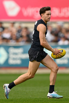 Jack Carroll has been a decent cash cow for fantasy coaches this year, with added popularity due to the Carlton game usually being so early in the opening fixtures. It is the time of the season when you start thinking about cashing in your rookies to fund upgrades, however. Sam Walsh's return to the Carlton midfield might also be a catalyst for many fantasy coaches to take the money from Carroll and run, maybe even to fund getting Walsh in himself. Even though we are still in the first quarter of a long season, Carroll's startability is dropping sharply.