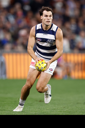 Jack Bowes is loving life at his new club Geelong, as many journeymen seem to do at the more relaxed semi-country atmosphere down the highway from the bright lights of Melbourne. He is part of the next generation of Cat midfielders, none of whom have yet stamped authority on their position as an A-grader, but all of whom still have some potential left to fulfil. He has been of limited use for fantasy purposes, with an occasional ceiling score but with questionable job security and a few fitness concerns. Perhaps he needs another year in the system to hit his straps.