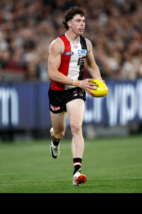 Darcy Wilson has made a strong case as the 2024 season has worn on to be best 22 for St Kilda as a wingman, using his elite aerobic skills to run all day along with a capacity to turn on the afterburners for a sprint when the occasion calls for it. While he still has a bit to learn about positioning, the modern wing position involves a lot of work running from goalpost to goalpost, albeit some days that run is not rewarded with enough leather in palm for fantasy usage. The temptation for his fantasy owners is to cash in on his high price, but he looks a decent all-year bench option as well.