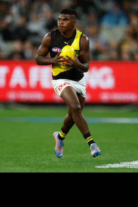  had probably his best game for Richmond last week in their loss to Melbourne, scoring 2.2 off the boot and roaming far up the ground in a high half forward role with a personal best of seven marks... beating his previous best of four the week before against the Eagles. As a Rioli he has always been given more time than other players, and if his form across the last fortnight is any indication, we might be seeing his breakout in a team which sorely needs some younger players to come on to replace triple premiership stars. One to watch for fantasy use in this role while he's cheap.