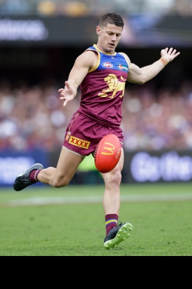 Dayne Zorko put in another workmanlike performance in Brisbane's win over a gallant West Coast at home last week, not doing much in the way of contested work but acting as the designated kicker off half back and racking up touches. One wonders if a disciplined side like Geelong will put a forward tagger on him, albeit tonight's game will be rain-drenched so uncontested possessions will be difficult enough. Perhaps tonight will not be one to suit Zorko's undoubted talents, or maybe his ability to accumulate will be unaffected by the conditions.