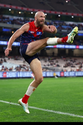Max Gawn lowered his colours in no uncertain terms last week in the heavyweight ruck battle with Tristan Xerri, a large reason why Melbourne got belted by the heretofore unheralded Kangaroos. Coach Simon Goodwin rolled out an excuse of a family illness, a disclosure which caused its own furore, but which may go some way to excusing Gawn's listlessness. We saw this story in opening round last campaign before he rebounded to deliver another elite season, so his owners will have fond memories of his resilience. A nervous hold for fantasy coaches at the moment.
