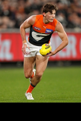 Conor Stone has played every game for GWS this season as a half back flanker, replacing the role that Isaac Cumming fulfilled last year before his off-season transfer to the Adelaide Crows. As such, Stone's job security is not hard as granite, as the Giants have a host of younger models that they very may well want to try in his spot, like Ryan Angwin and Josh Fahey who are currently sidelined, or even younger like Harrison Oliver or Joe Fonti. For now, he is in a lot of fantasy squads as bench cover, but the time may soon come when his utility wanes fully.
