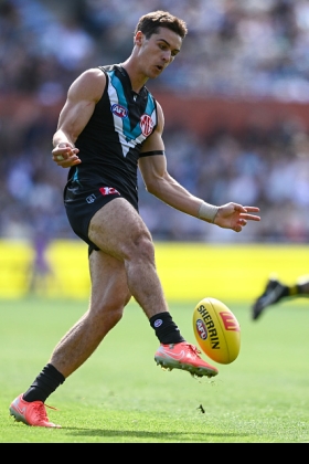 Connor Rozee is now the captain of Port Adelaide with the traditional #1 on his back, and got off to his best start to a season with two big performances in the first two Power matches of 2025. As a team, though, Port has started 1-3 against a fixture across the first month that they really should be doing better against. Today they come up against the ladder-leading Hawks whose midfield is without Will Day but is well stocked with role players and accumulators. Can he get back to his best and lead the team to a Gather Round victory? Much rests on his shoulders.