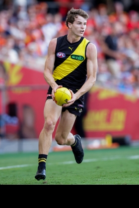Thomson Dow has featured in a lot of centre bounces this year but has not produced much for the faith shown in his by coach Adem Yze. Richmond fans have to be relaxed about their rebuild given the golden era they just lived through, but at some point the likes of Dow have to show something for all their job security. With other prospects biding their time in the VFL while Dow gets all the opportunities in the ones, the Tigers may ben firmly in their bottoming out phase but pressure should come on the likes of Dow from more highly-credentialled rivals.