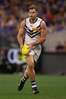 Sean Darcy is known as Hodor, and it's not for his sparkling repartee on the footy field. He shoulders the lone ruck duties for the second week in a row in the absence through injury of his usual partner Luke Jackson, a situation which one might think would lift his fantasy relevance. He has always been a tease for fantasy coaches, however, with obvious strengths at the contest in ruck but lacking pretty much anything in the way of mobility around the ground to get involved in transition. His lugubriousness holds him back from being fantasy relevant.
