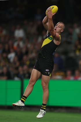 Sam Lalor is following in a strong modern tradition of top draft picks whose junior career was spent mostly in inside midfield being stowed on a half forward flank for the first year or two of their development when playing against grown men. Like Sam Walsh and Hugh McCluggage, his destiny is to use his body to win hard footy at the coalface but, in the interim before he has had the chance to hit the weight rooms for a few preseasons, he is being gently introduced to the hustle and bustle of senior AFL football. Until then, his fantasy value is constricted.
