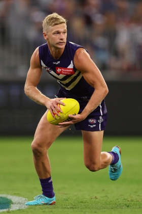 Corey Wagner is perhaps an unlikely conveyance to have bestowed upon him the much-vaunted spitter role, coming off a half back flank and joininig mids to sit behind the pack at stoppages. This was a position exploited for fantasy premium status in recent years by the likes of Rory Laird and Lachie Whitfield, but if Wagner is going to join their esteemed ranks he will need to work harder to get in the right areas. Perhaps it's also that Freo's mids don't use him enough yet, but it's one positional move to watch for fantasy coaches looking for the next top six defender.