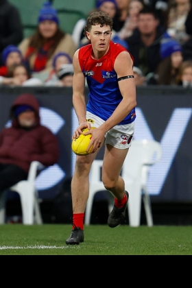 Daniel Turner is one of the younger conveyances brought into the side in recent years by Melbourne, playing variously key forward or key back depending on availability of more seasoned campaigners. The Demons are a few years away from their COVID-era flag now, and the players who took them to that premiership are mostly still there... but ageing. List management is one of the major issues at the club now, and its hierarchy needs to decide if it going to commit to players like Turner to lead their attack rather than play supporting roles. His fantasy value remains muted.